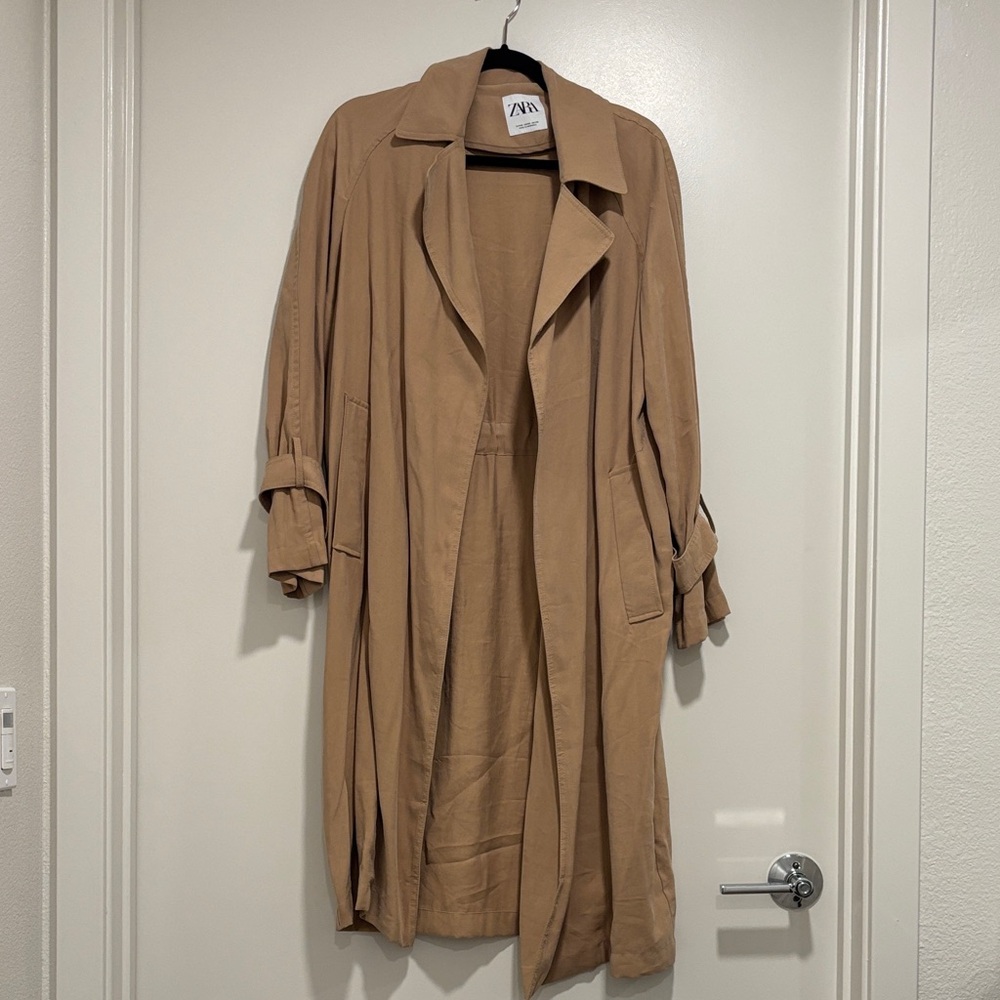Zara Camel Trench Coat